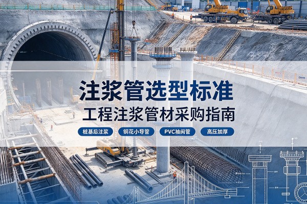 广灵注浆管选型标准