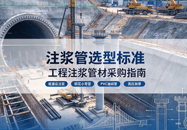 广灵注浆管选型标准